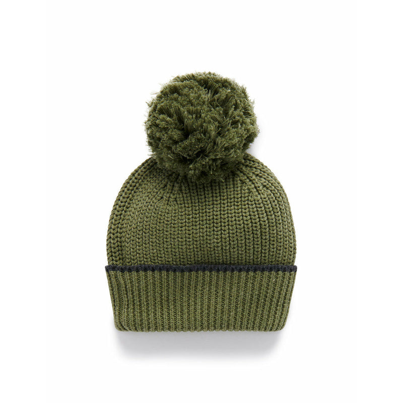 Sale Purebaby Beanie Fishermans Olive