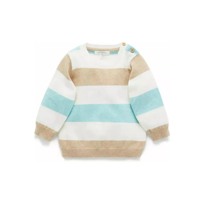 Purebaby Striped Jumper