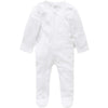 Purebaby Baby Essential Growsuit White