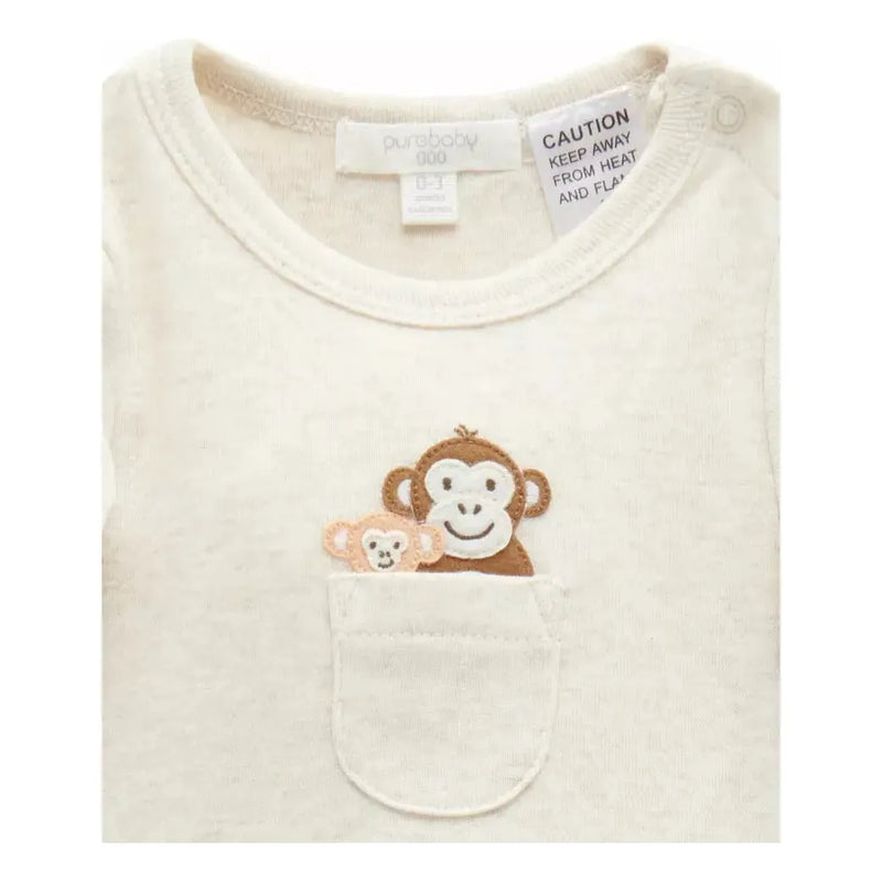 Purebaby Peek A Boo Bodysuit
