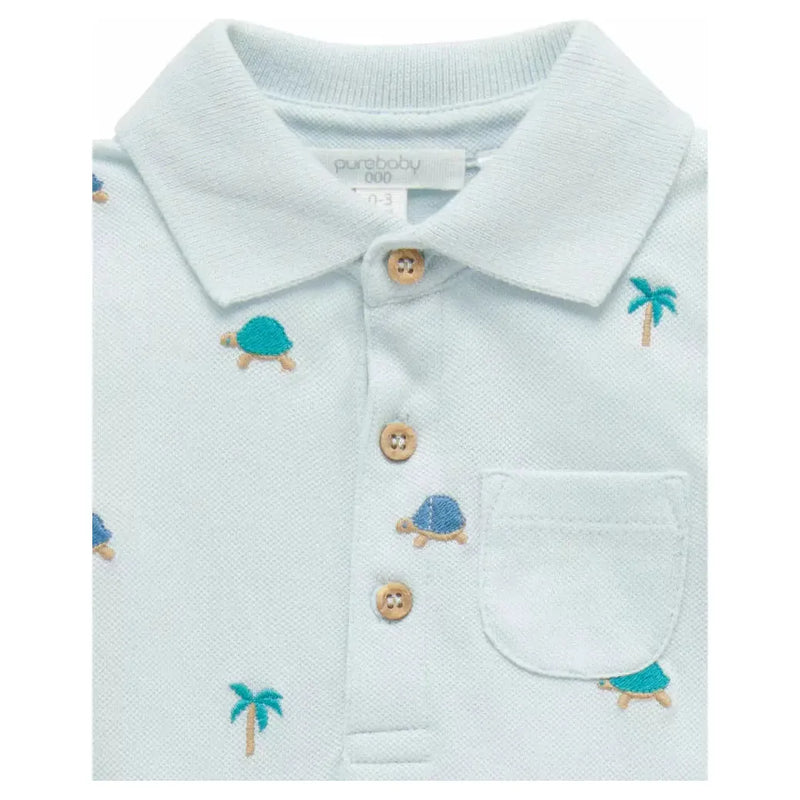 Sale Purebaby Polo Growsuit