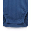 Purebaby Ribbed Short Sleeved Bodysuit Waterfall