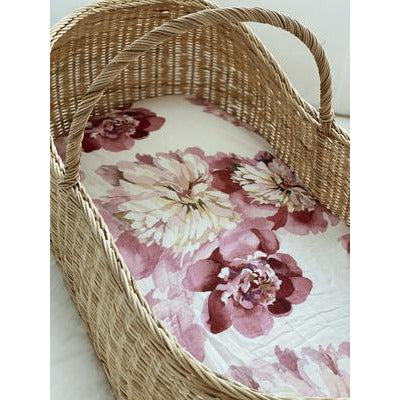 Pop Ya Tot Muslin Bassinet/ Cot Sheets Anthe