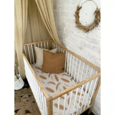 Pop Ya Tot Muslin Cot Sheet The Prairie