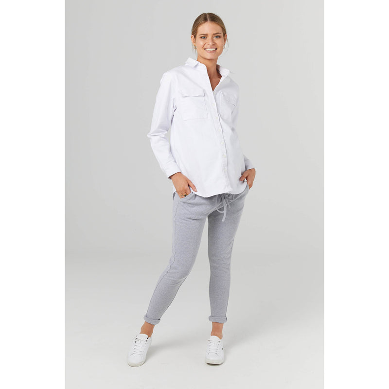 Legoe Pant Rib Joggers (Grey Marle)
