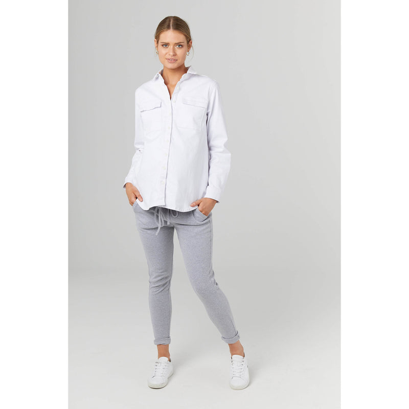 Legoe Pant Rib Joggers (Grey Marle)