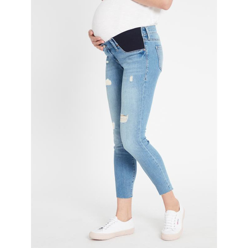 MAVI Jeans Reina ankle ripped vintage