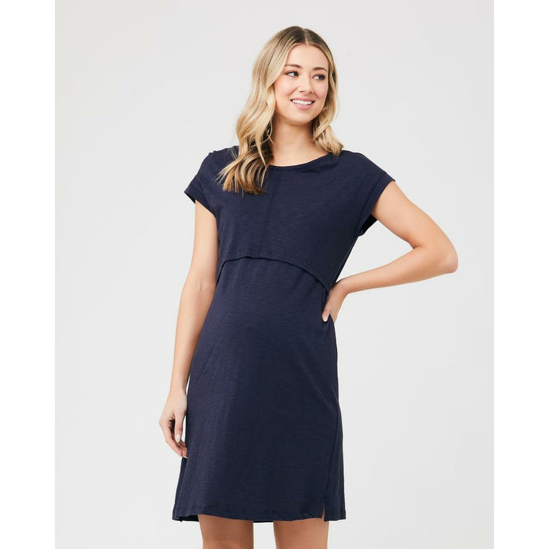 SALE Ripe Dress Roxie Nursing Navy
