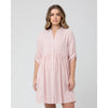 Ripe Dress Sam Stripe Terracotta/White
