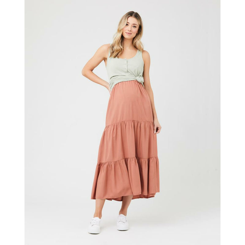 Ripe Skirt Lynsey Tiered Skirt