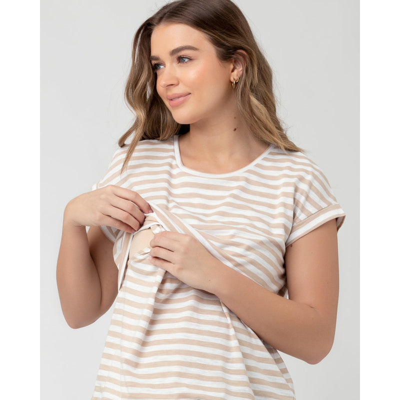 Ripe Tee Lionel Nursing Natural/White