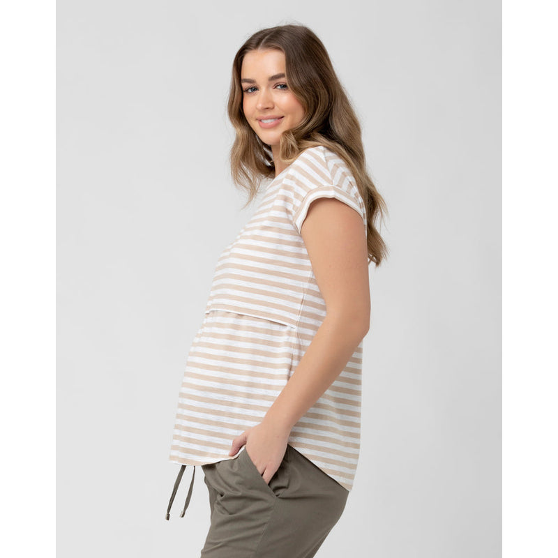 Ripe Tee Lionel Nursing Natural/White