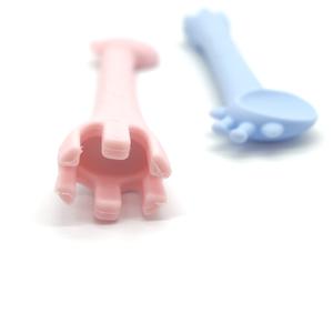 Mama & Boo Silicone Feeding spoon-fork