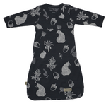 Merino Kids Merino Gown Slate