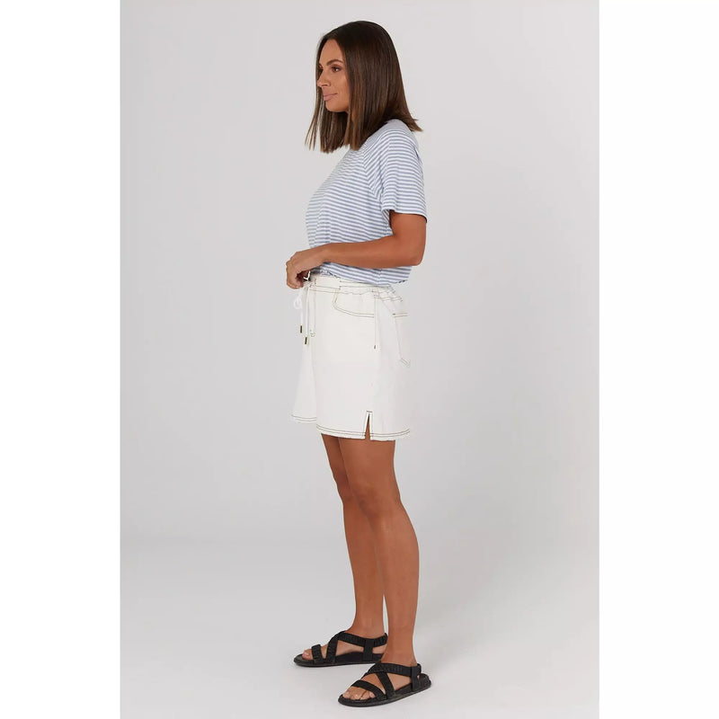 Legoe Tee Toulouse Sky/White