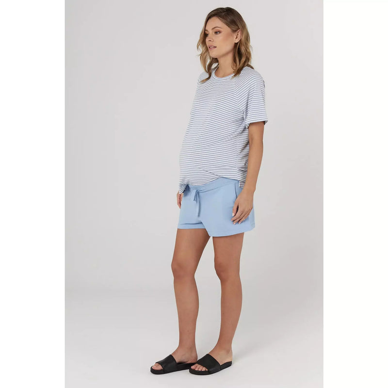 Legoe Tee Toulouse Sky/White