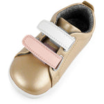 Bobux First Walker Step Up Trainer Grass Court Switch Gold