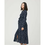 Ripe Spot Shirt Dress Navy/White