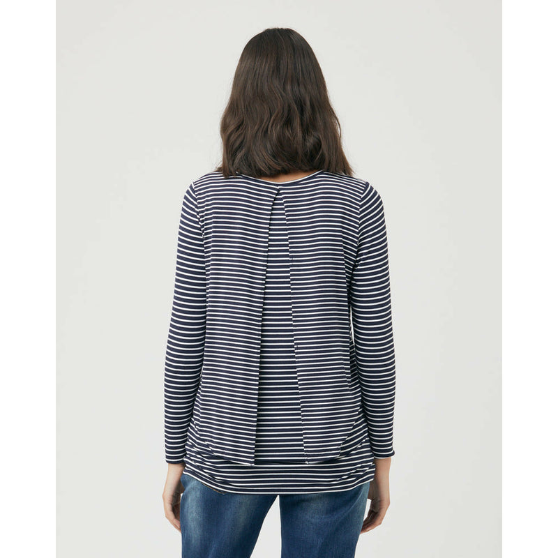 Ripe Stripe Swing back Nursing Top
