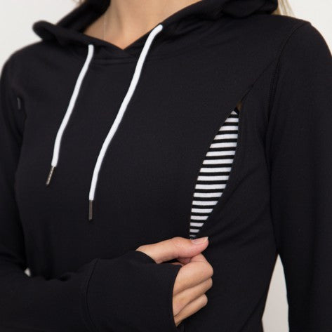 Cadenshae Hoodie Active Black
