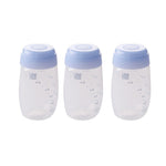 Unimom Storage Breast Milk Bottle - Pack of 3 (150 ml each) Blue