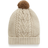 Sale Purebaby Beanie - Cable Knit Camel/Maple