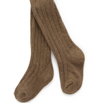 Purebaby Tights Ribbed - Rose/Cinnamon/Navy/Oatmeal
