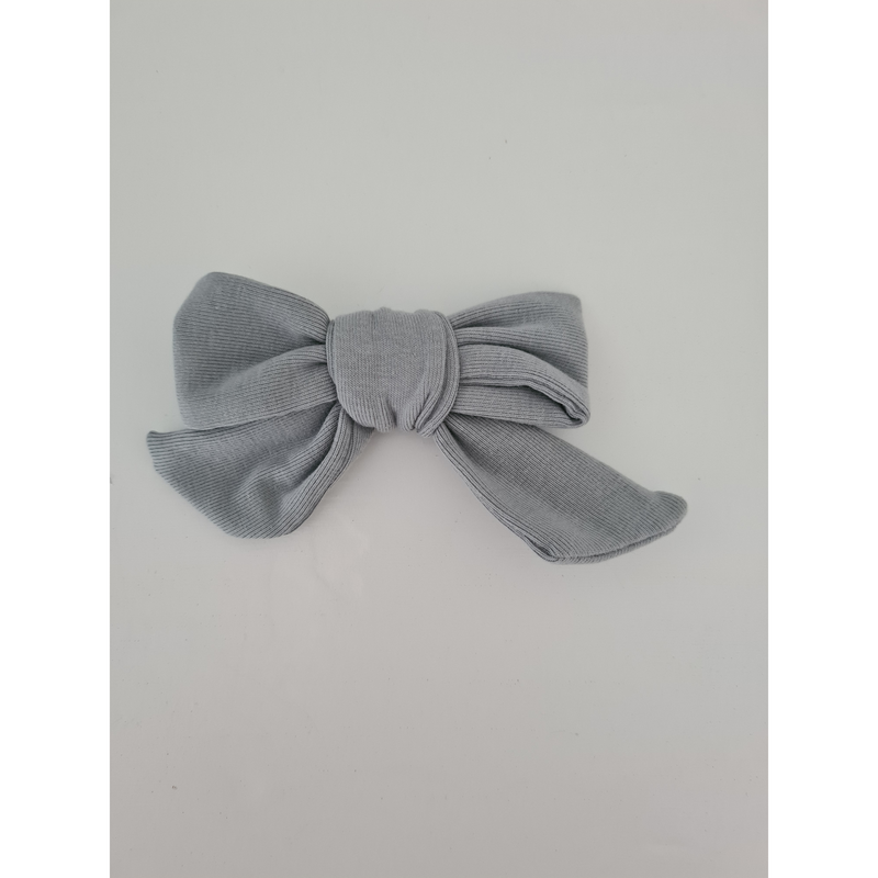 Piper Bug Hair Bow Clip - Powder Blue