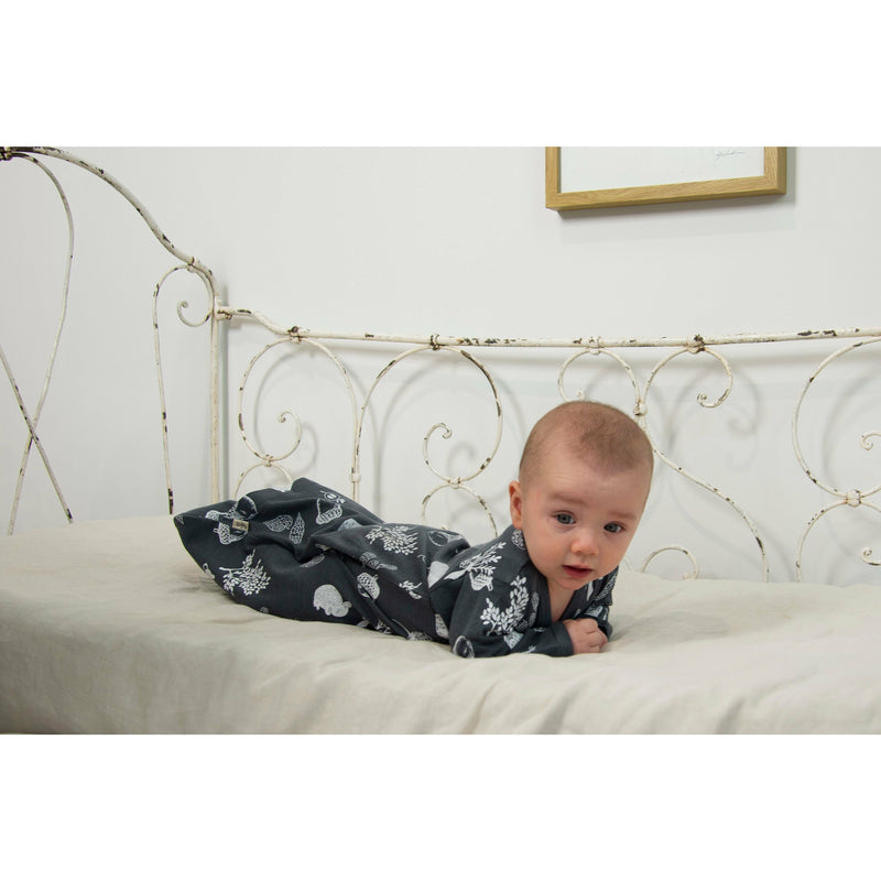 Merino Kids Merino Gown Slate