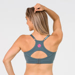Cadenshae Bra Everyday Nursing Grey & Pink