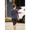 Hello Monday Essential Long Sleeve Tee Navy