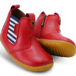 SALE Bobux First Walker Step Up Boot Jodhpur Red Jester