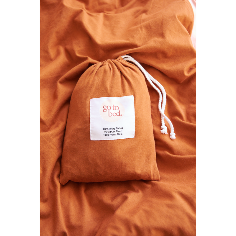 Go To Bed Fitted Cot Sheet