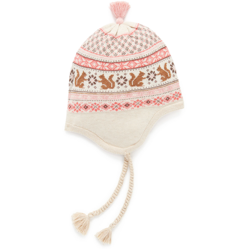 Sale Purebaby Beanie Forest Knitted