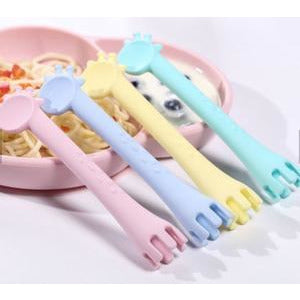 Mama & Boo Silicone Feeding spoon-fork