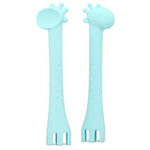 Mama & Boo Silicone Feeding spoon-fork