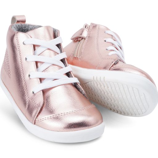 Bobux I WALK Boot Alley-Oop Rose Gold
