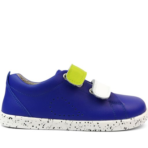 Bobux KP Trainer Grass Court Switch Blueberry (Emerald & White)