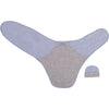 merino kids cocooi babywrap & beanie - sky blue
