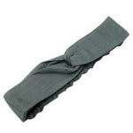 Pop Ya Tot Twist Top Headband Soft Moss