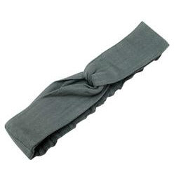 Pop Ya Tot Twist Top Headband Soft Moss