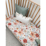 Pop Ya Tot Muslin Bassinet/Cot Sheet Le Piccadilly