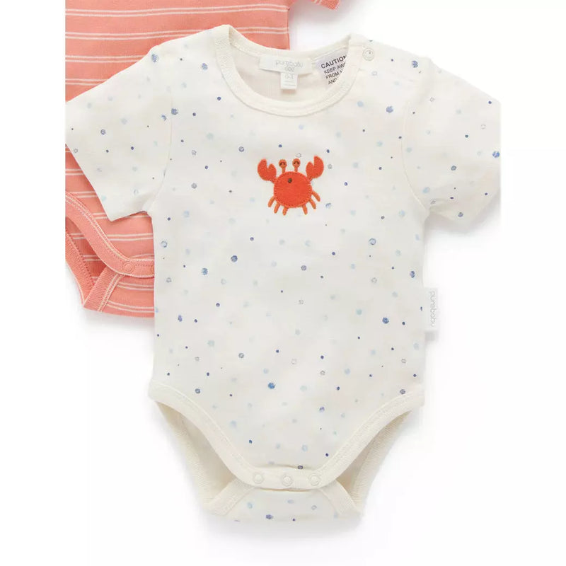 Purebaby Bodysuit set