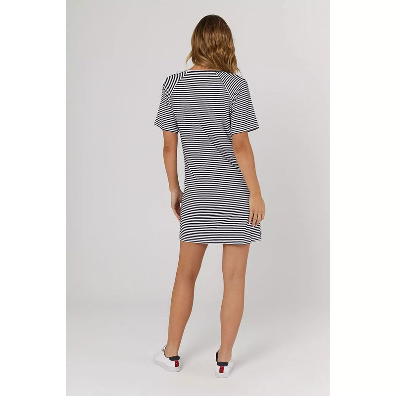 Legoe Dress Toulouse Navy/White Stripe