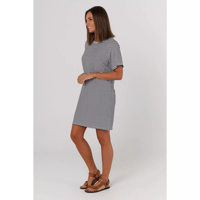 Legoe Dress Toulouse Navy/White Stripe