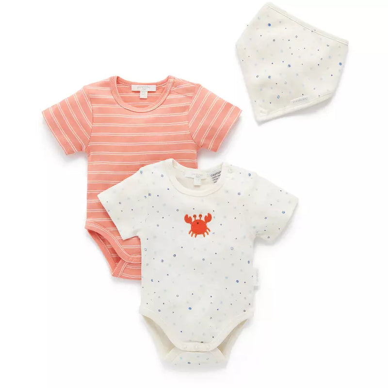 Purebaby Bodysuit set