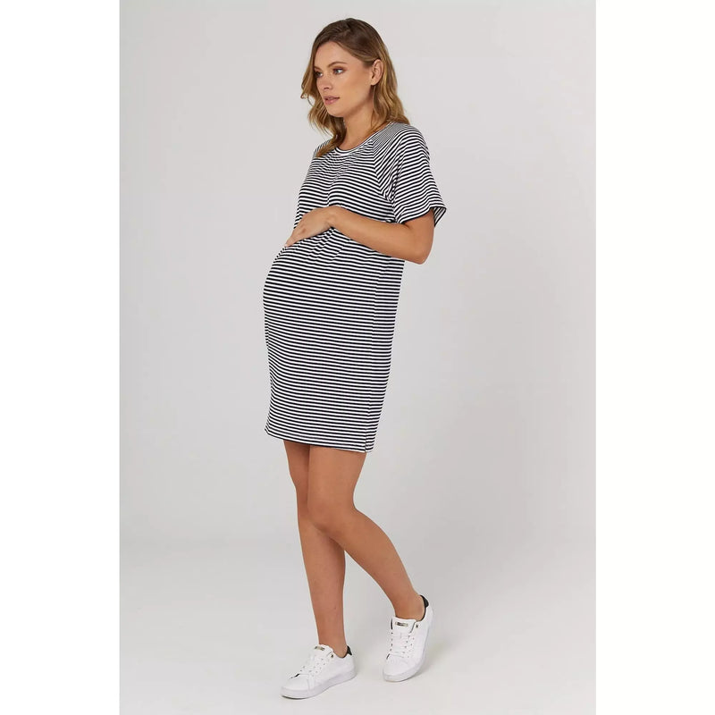 Legoe Dress Toulouse Navy/White Stripe