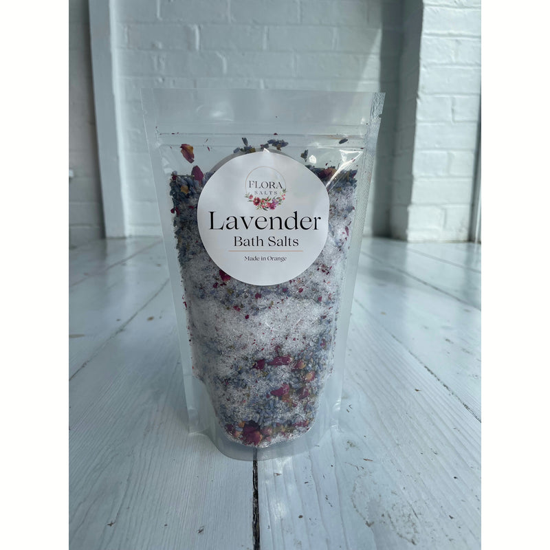 Lavender Salt Pouch