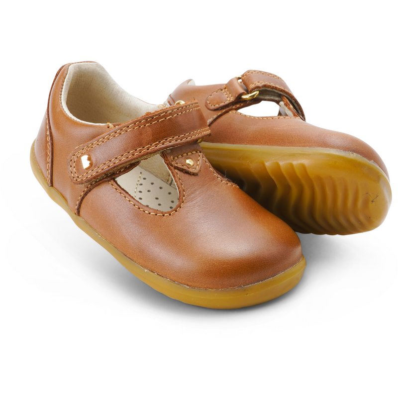 Bobux First Walker Step Up Shoe Louise Caramel