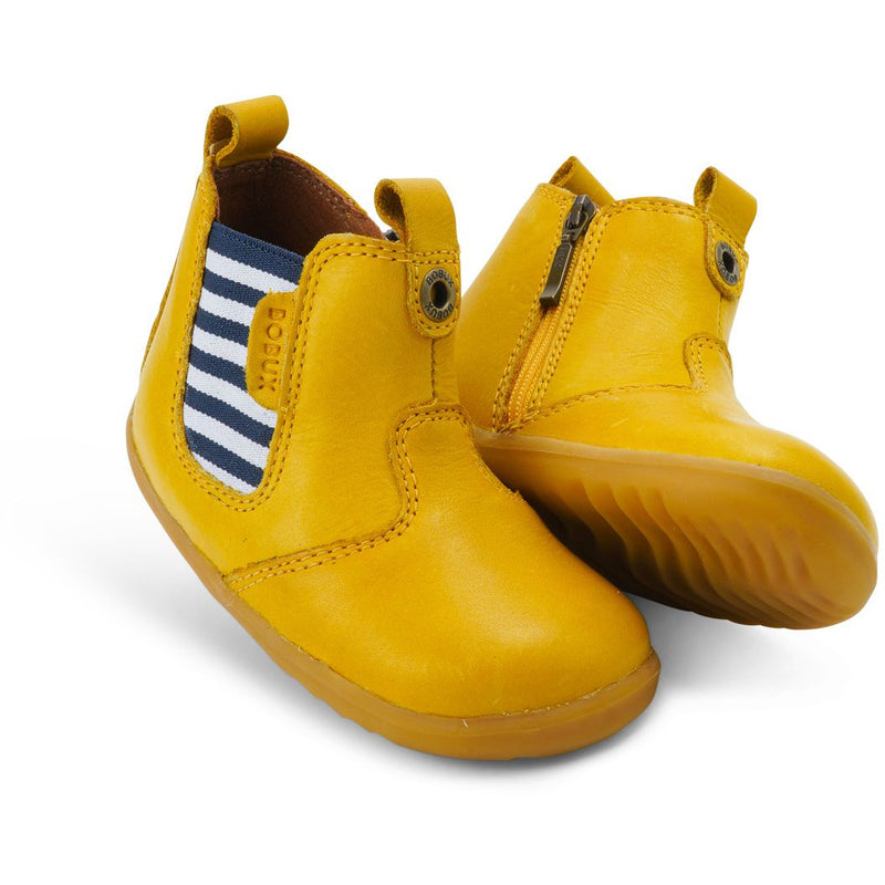 Bobux First Walker Step Up Boot Jodhpur Chartreuse